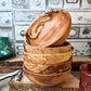 Artisan Wooden Snack Bowls - Crafted to Perfection, Served with Love