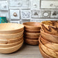 Artisan Wooden Snack Bowls - Crafted to Perfection, Served with Love