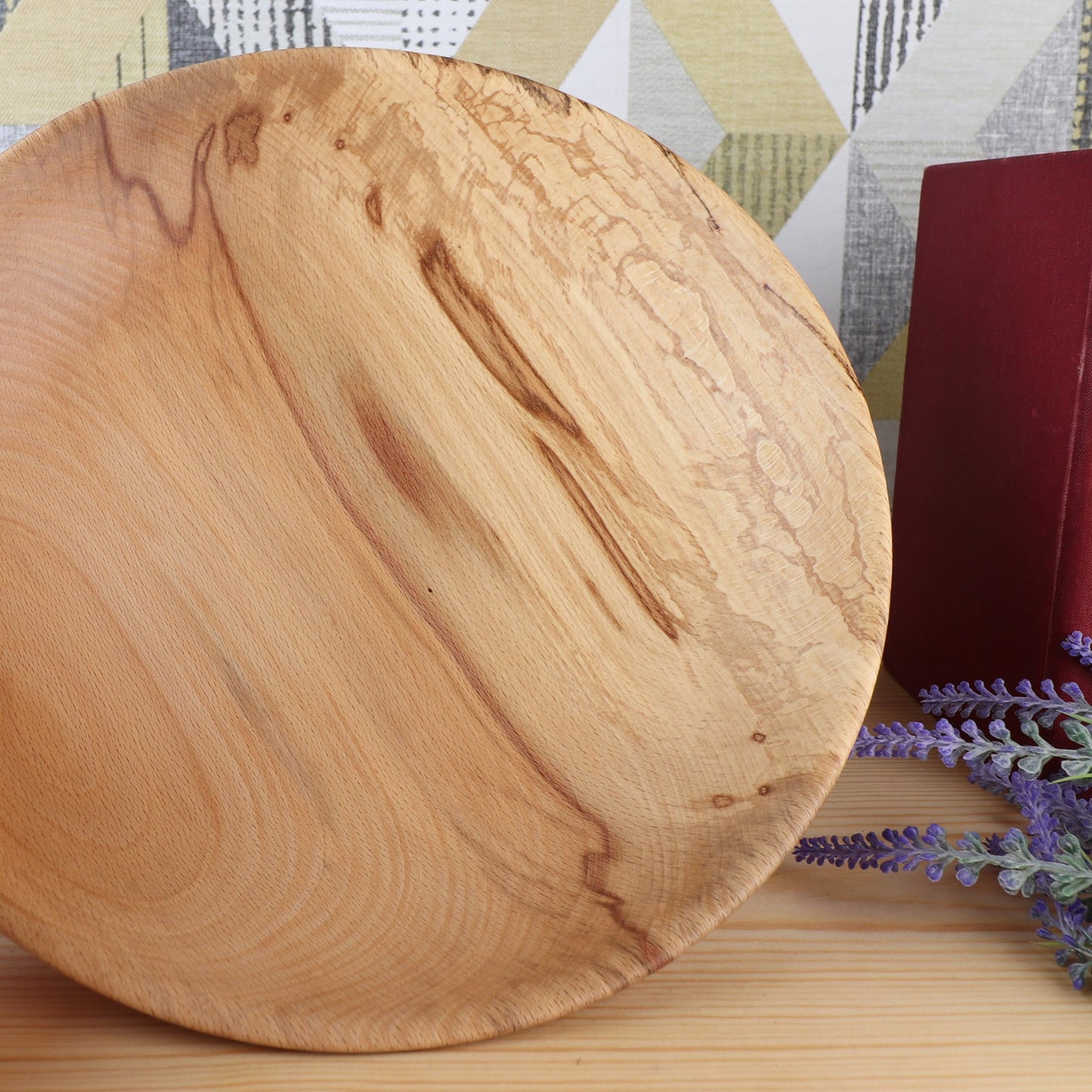 Characterful Spalted Beech Fruit Bowl