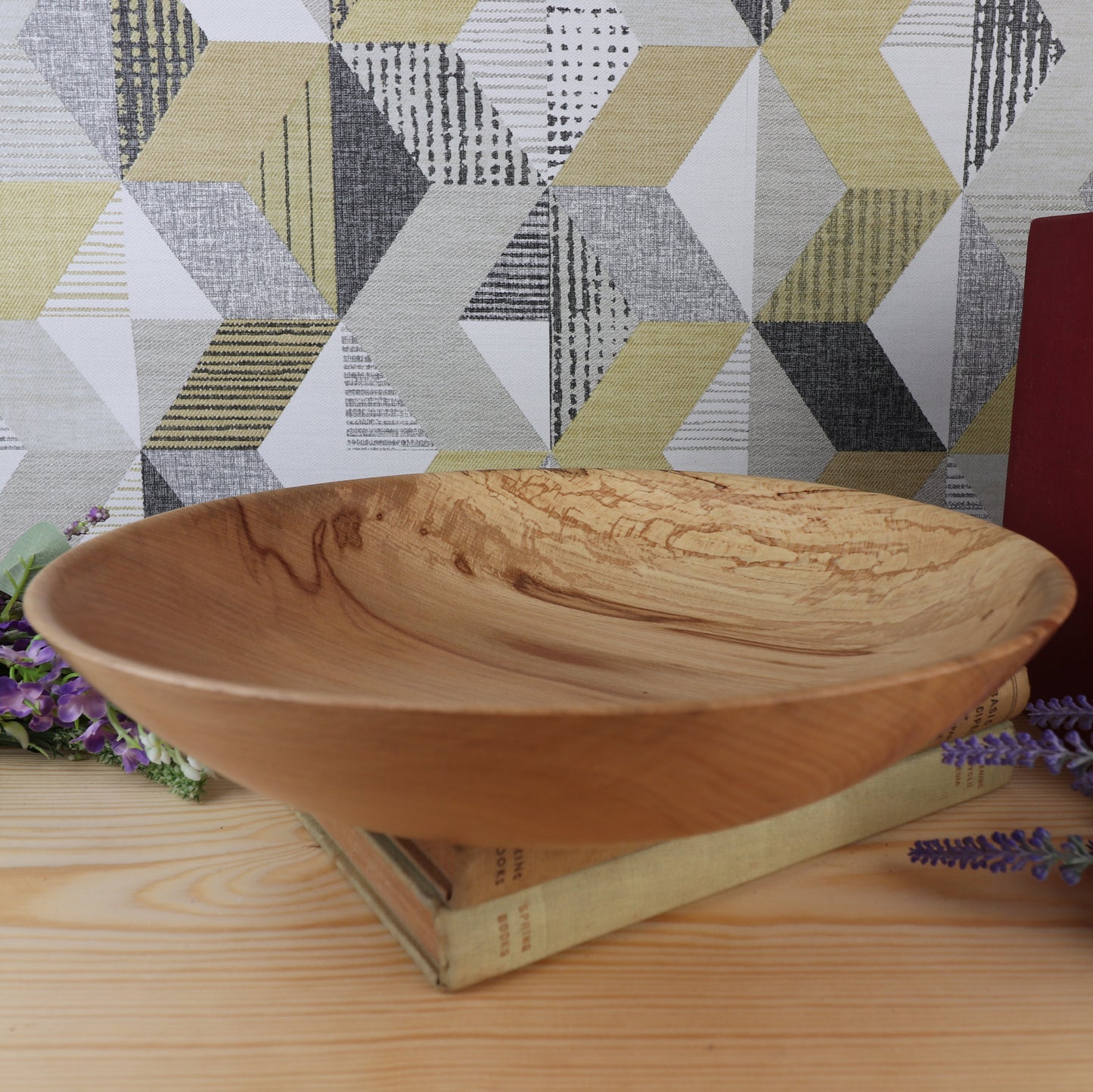Characterful Spalted Beech Fruit Bowl