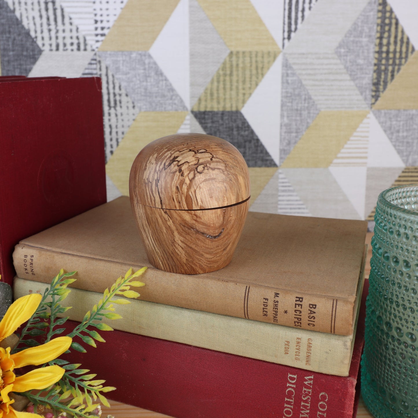 Small Hand Crafted Lidded Trinket Pot