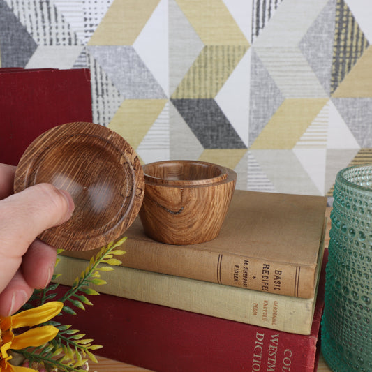 Small Hand Crafted Lidded Trinket Pot