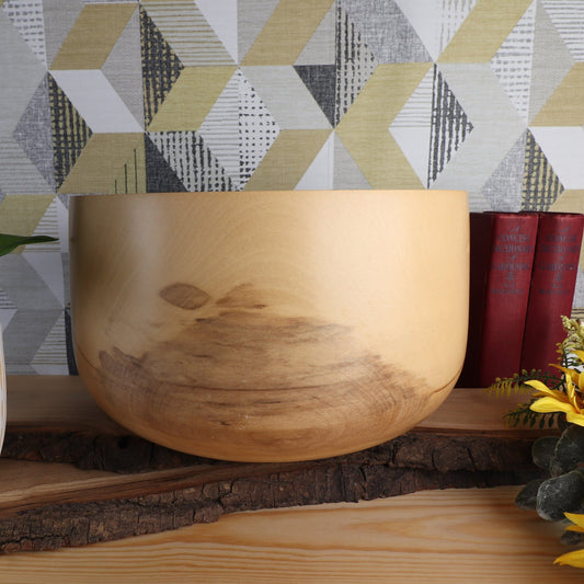 Statement Piece Handcrafted Deep Punky Sycamore Bowl