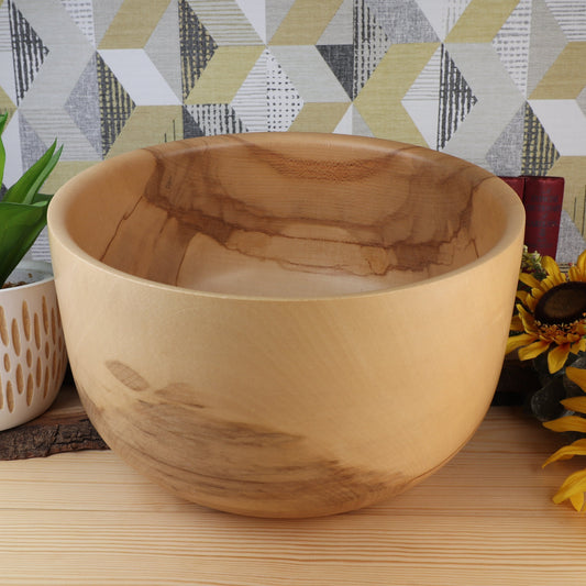 Statement Piece Handcrafted Deep Punky Sycamore Bowl