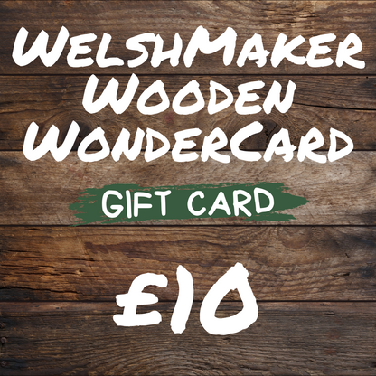 WelshMaker Wooden WonderCard