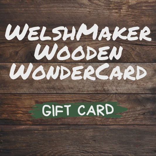 WelshMaker Wooden WonderCard